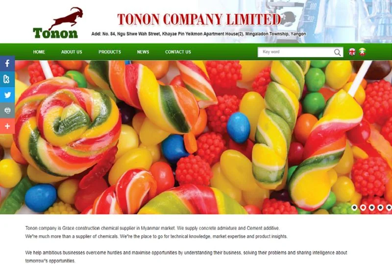 Website Tonon Company Limited
